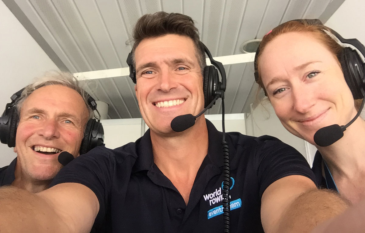 greg-searle-world-championships Greg Searle Commentating at the World Championships